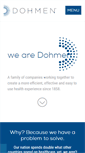 Mobile Screenshot of dohmen.com